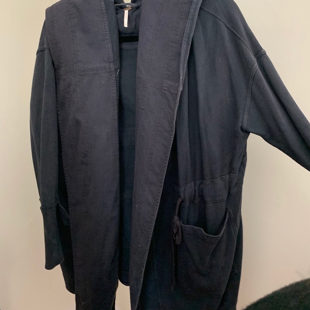 Free People Boho Tie Jacket